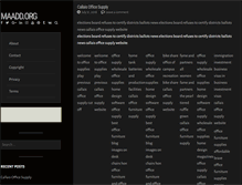 Tablet Screenshot of maadd.org
